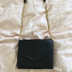 Faux leather crossbody bag